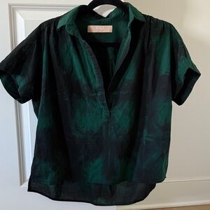 Cali dreaming motley top Women's Green and Black xs
